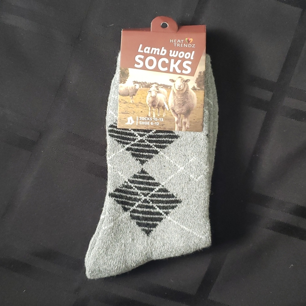 Lamb wool socks
